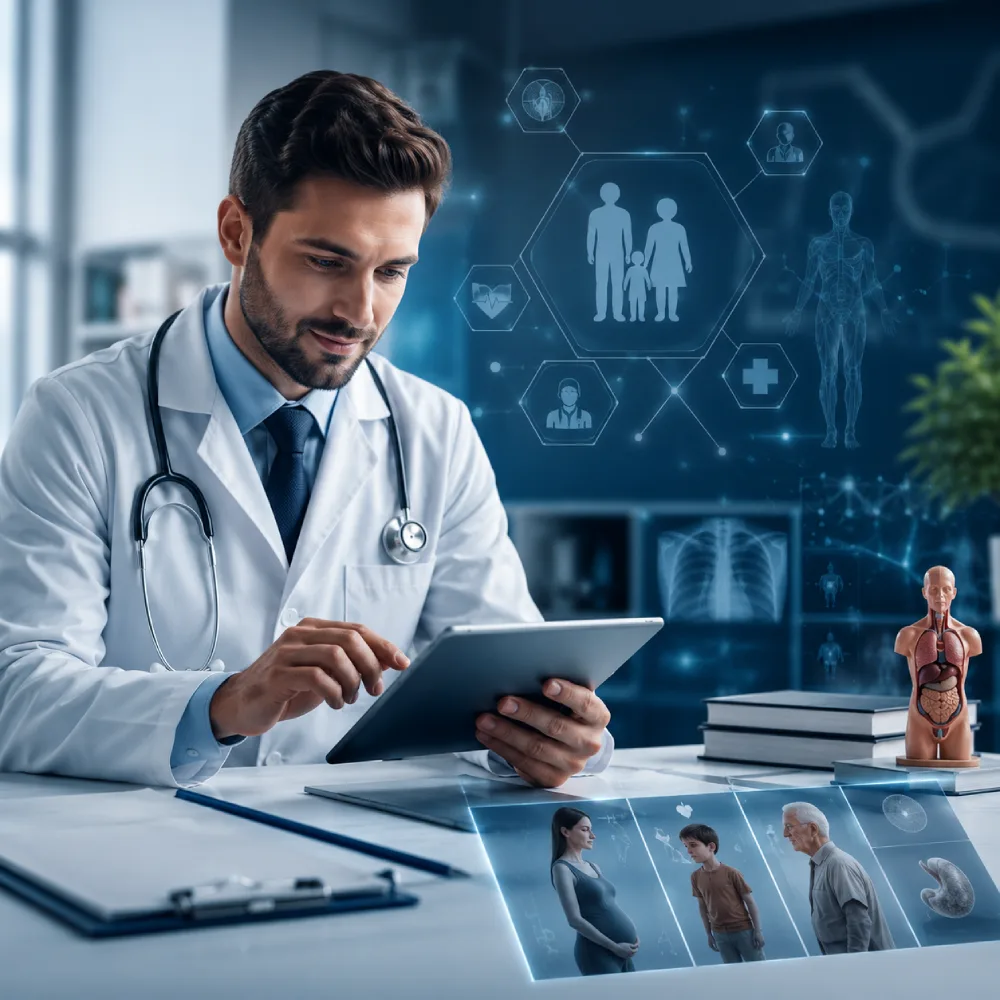 غلاف بنك أسئلة Family Medicine Bank - SCFHS Track Preparation