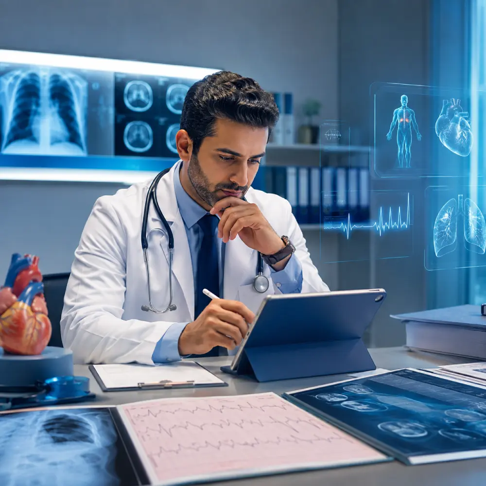 غلاف بنك أسئلة General Practice Bank - SCFHS Track Preparation