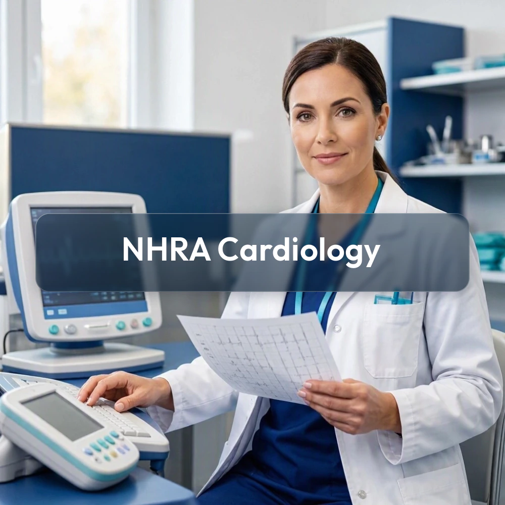 غلاف بنك أسئلة NHRA Cardiology