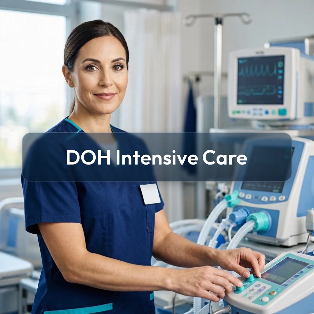 DOH Intensive Care Question Bank cover